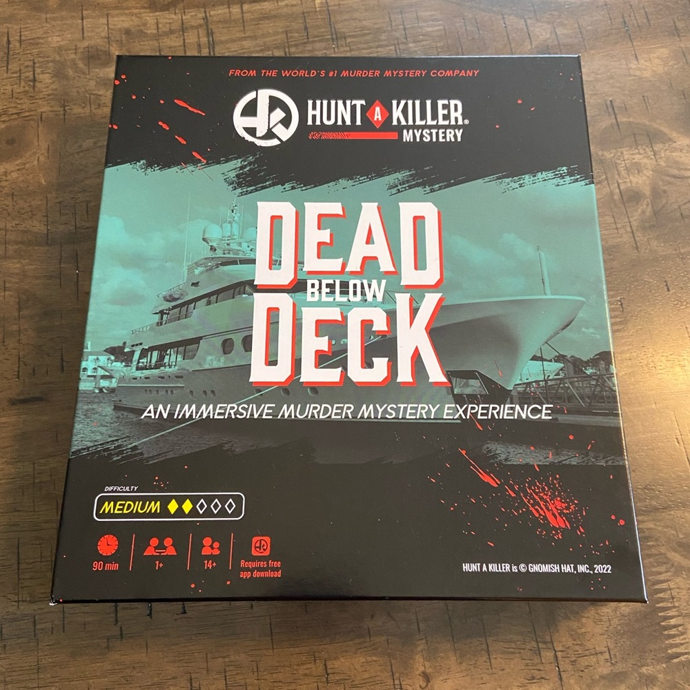 Hunt a Killer Dead Below Deck Game